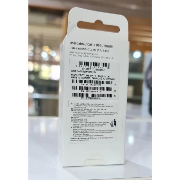 کابل USB-C سامسونگ مدل EP-DX510JBEGEU طول 1.8 متر - Image 7