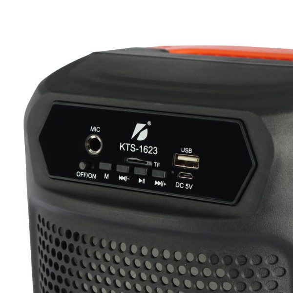 اسپیکر بلوتوثی رم و فلش خور KTS-1623 + میکروفون - Image 3