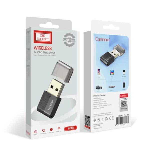 دانگل بلوتوث ارلدام مدل ET-M90 - Image 2
