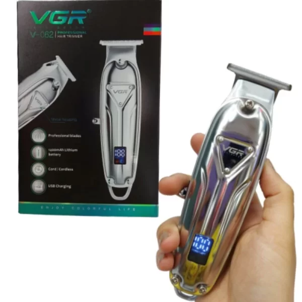 ماشین اصلاح مو صورت و سر وی جی ار مدل V-062 - Image 9