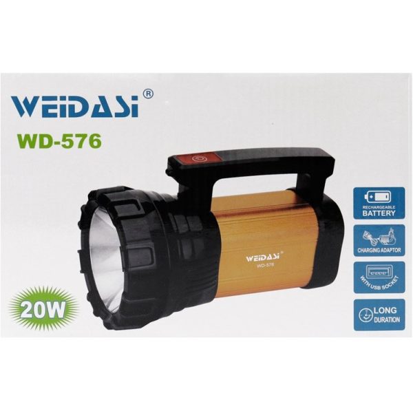 نورافکن دستی ویداسی مدل WD-576 ا WD-576 Flashlight - Image 5