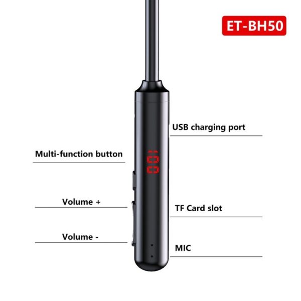 هندزفری بلوتوثی ارلدام مدل ET-BH50 - Image 6