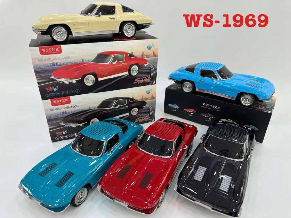 اسپیکر بلوتوثی قابل حمل WSTER مدل WS-1969