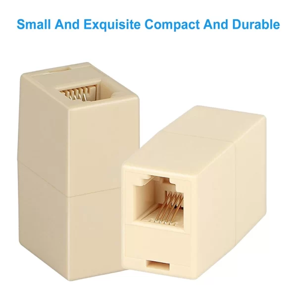 مبدل افزایش طول تلفن مدل DIN-1TO1 بسته 5 عددی - Image 2