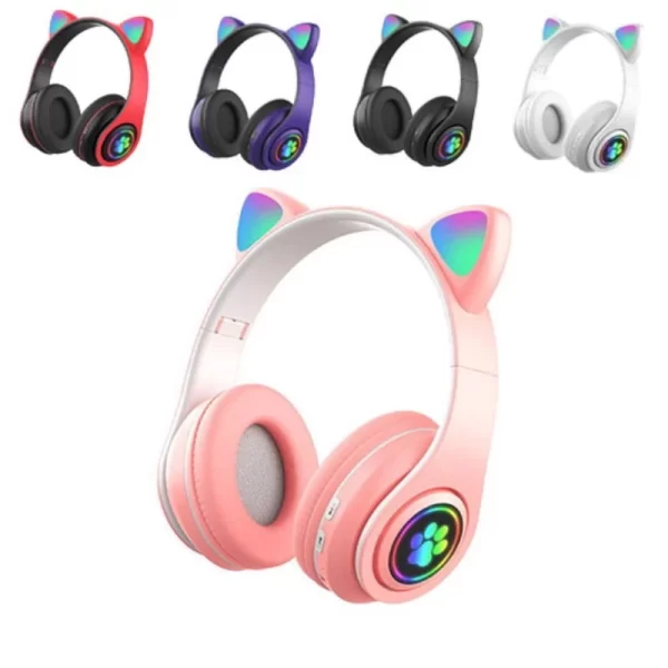هدفون بلوتوثی مدل CAT_RGB_GIRL - Image 7