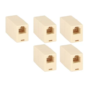 مبدل افزایش طول تلفن مدل DIN-1TO1 بسته 5 عددی