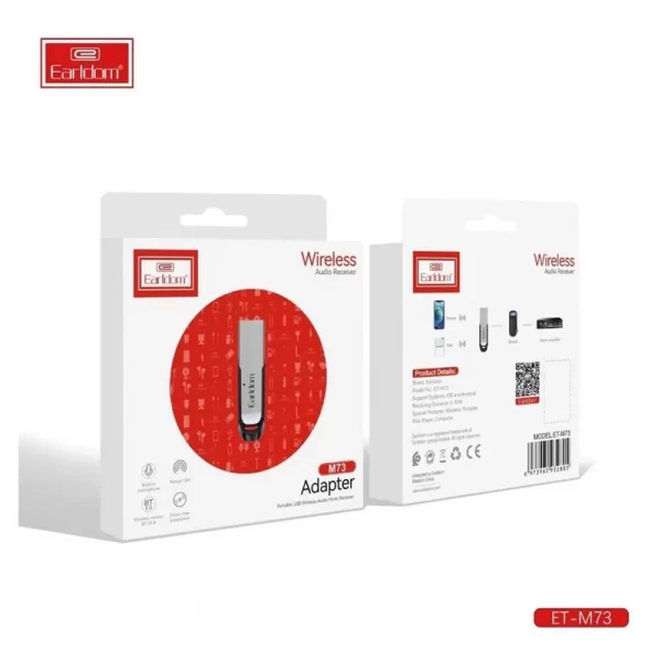 دانگل بلوتوث USB ارلدام مدل ET-M73 - Image 9