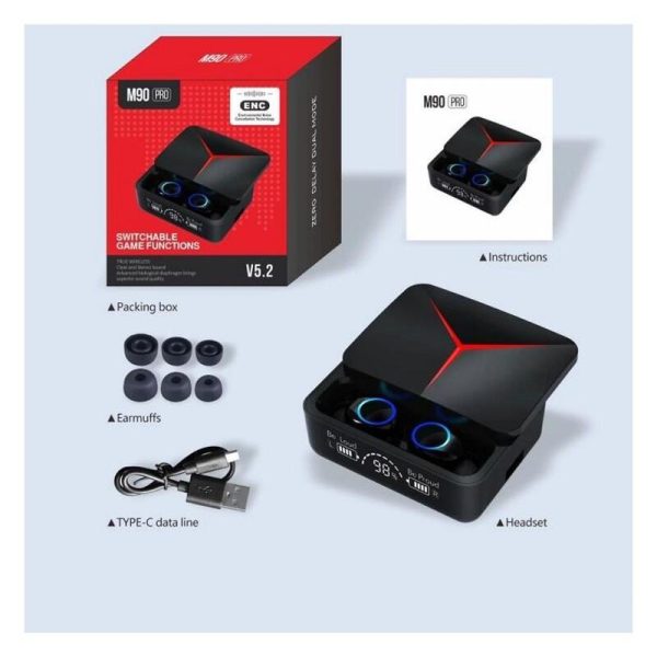 هدفون بی سیم مدل M90 Pro - Image 4