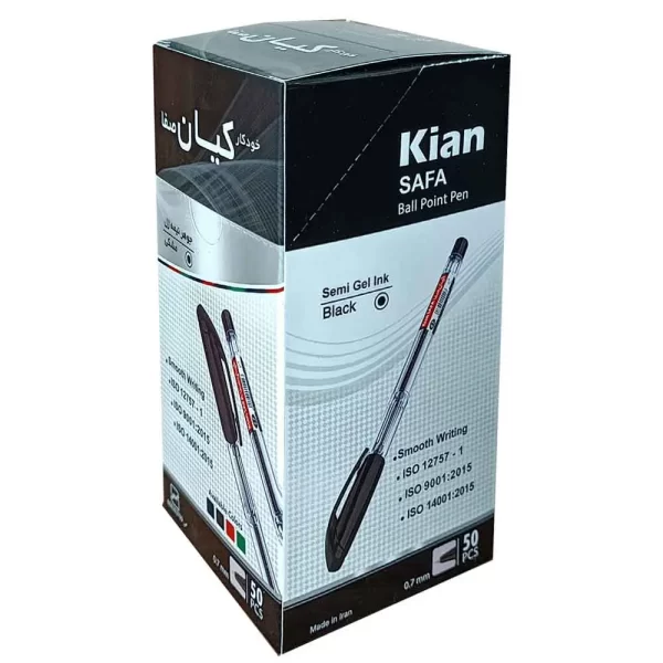 خودکار صفا نوک 1 مدل کیان لیوان 50 عددی - Image 2
