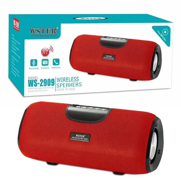 اسپیکر بلوتوثی قابل حمل مدل WS-2909 - Image 2