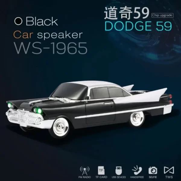 اسپیکر بلوتوثی وستر طرح ماشین کد WS-1965 - Image 3