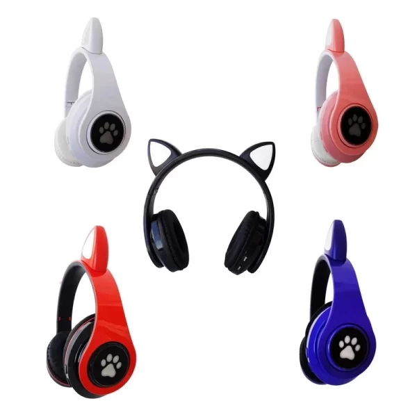 هدفون بلوتوثی مدل CAT_RGB_GIRL - Image 2