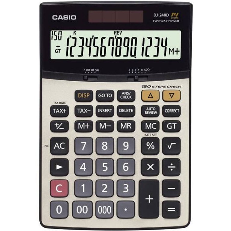 ماشین حساب کاسیو رومیزی DJ-260 D غیر اصل