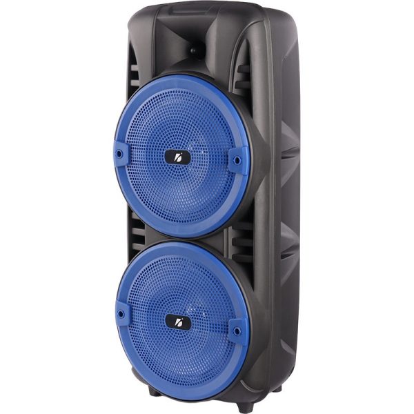 اسپیکر چمدانی بلوتوثی رم و فلش خور KTS-1745 + میکروفون و ریموت کنترل - Image 4