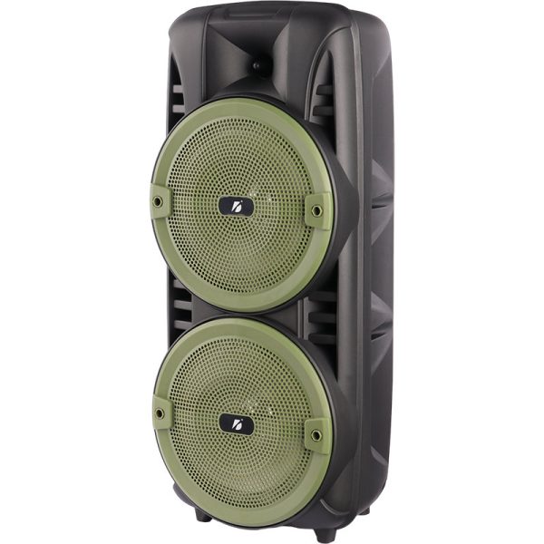اسپیکر چمدانی بلوتوثی رم و فلش خور KTS-1745 + میکروفون و ریموت کنترل - Image 3