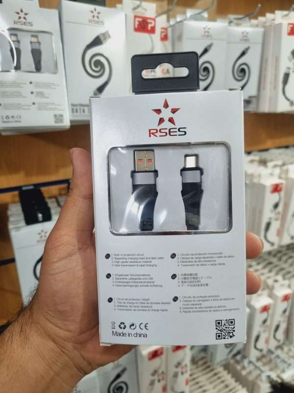 کابل شارژ RSES تایپ سی 6A مخصوص شیائومی - Image 4
