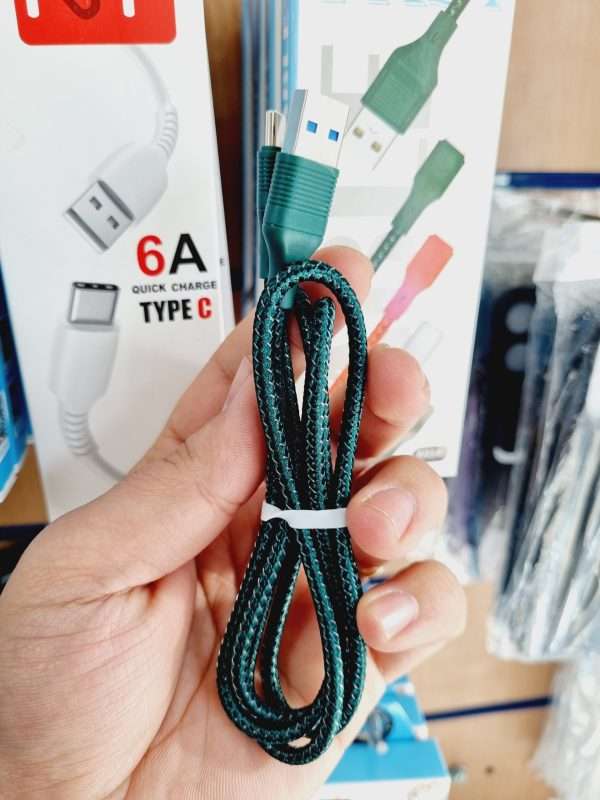 کابل شارژ اورجینال تایپ سی کنفی A934 - Image 4