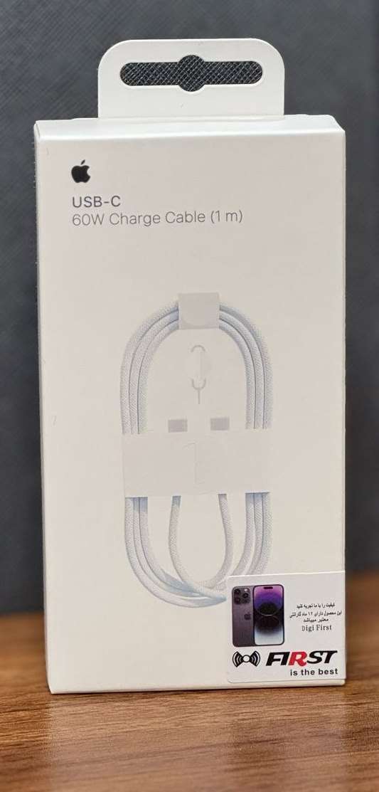 کابل آیفون 16 اپل USB-C 60W (1 متر)