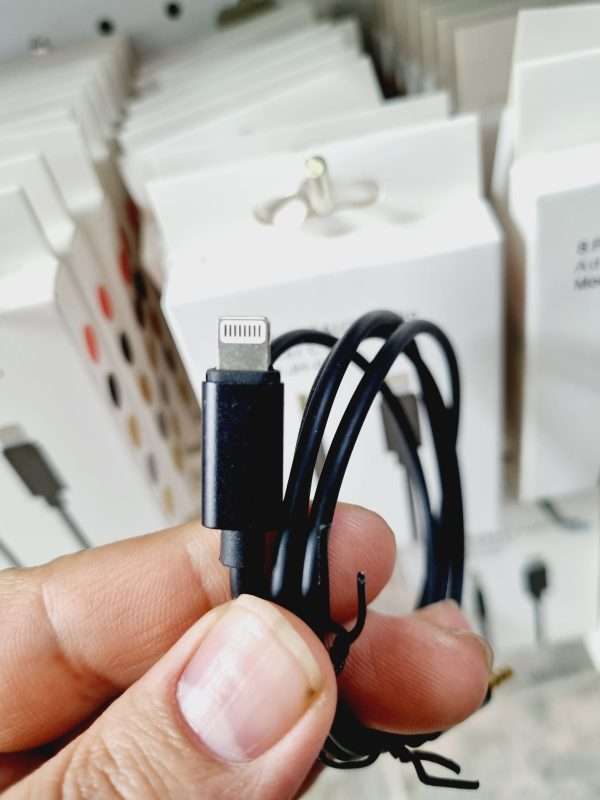 کابل Aux آیفون اصلی پکدار - Image 4