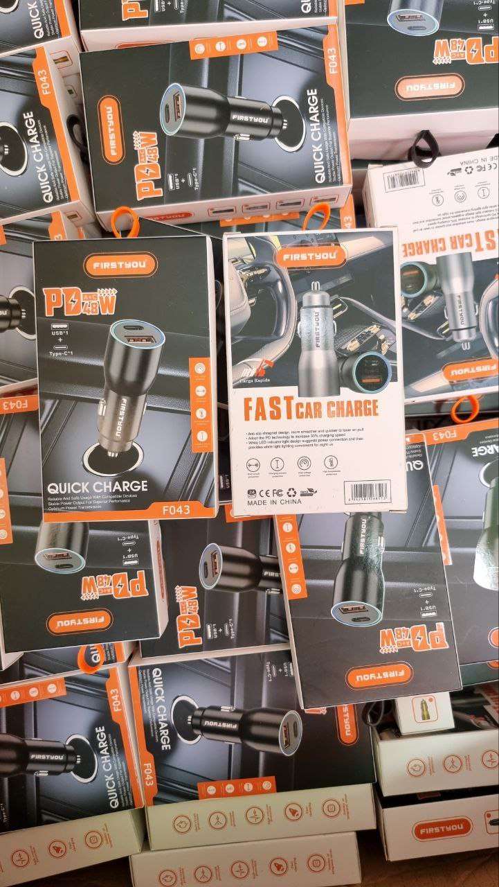 فندکی اورجینال سوپرفست دو پورت 45w مدل F043