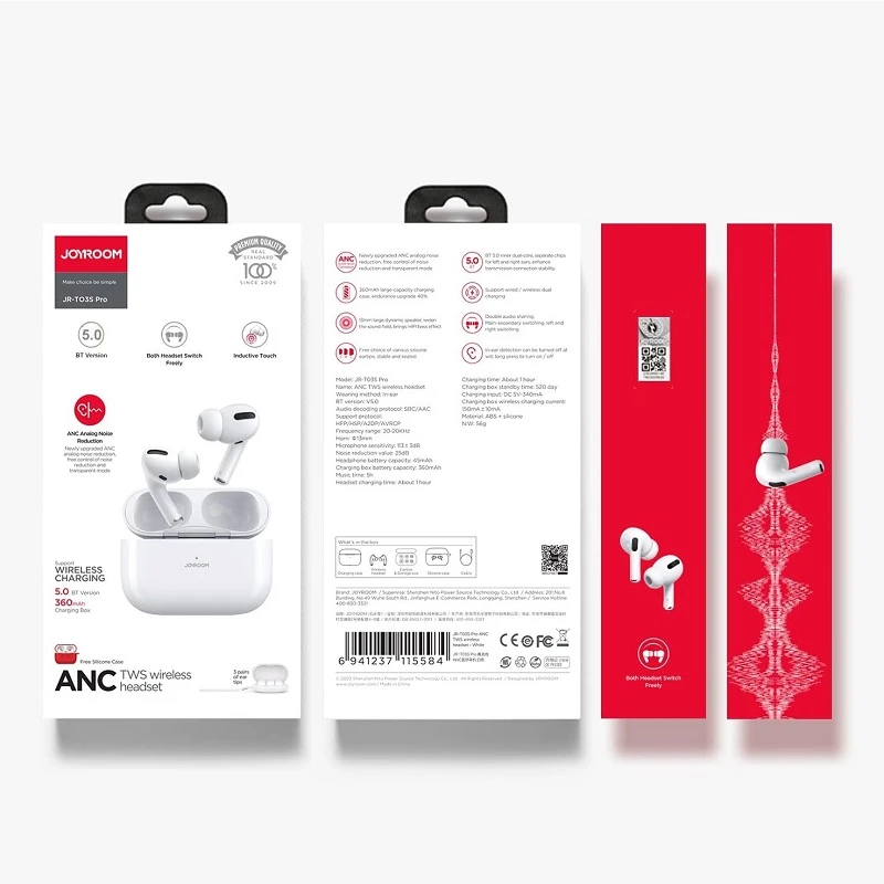 هندزفری بلوتوثی جوی روم مدل JR-T03S PRO اصل – اورجینال