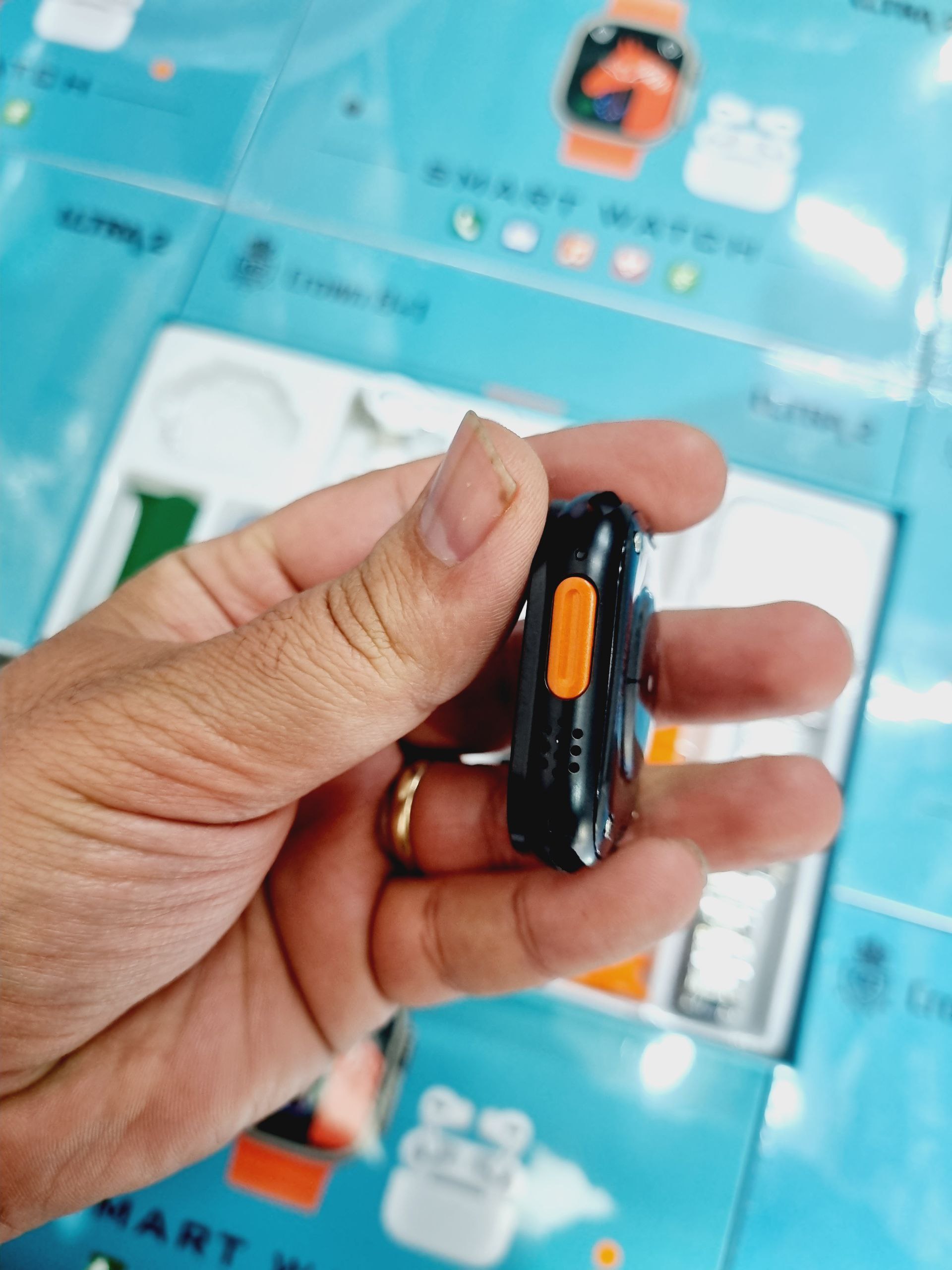 ساعت هوشمند APPLE WATCH مدل CROWN 8+1 سایز 49MM