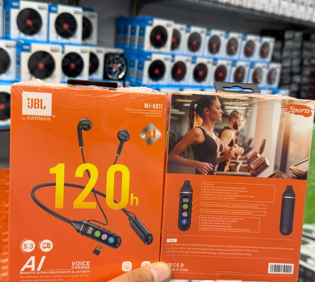 هندزفری گردنی نمایشگردار JBL