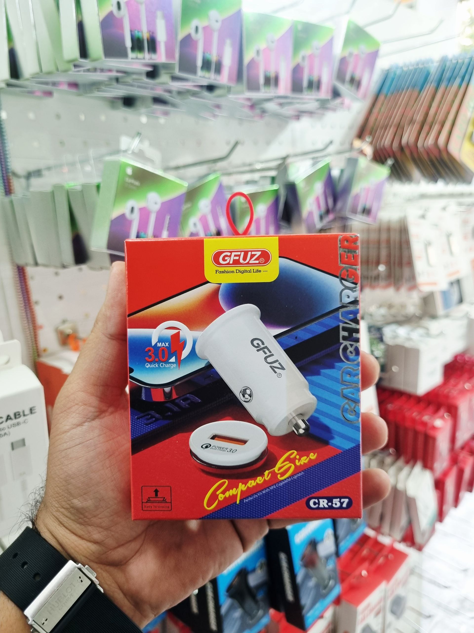 فندکی شارژ اورجینال دو پورتGFUZ مدل CR_65