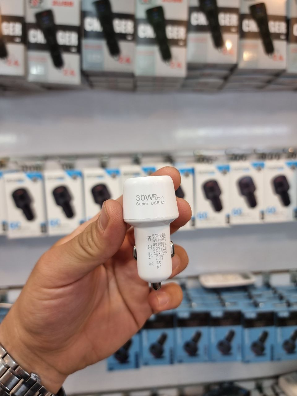 فندکی اورجینال PD دو پورت 60w مدل C205