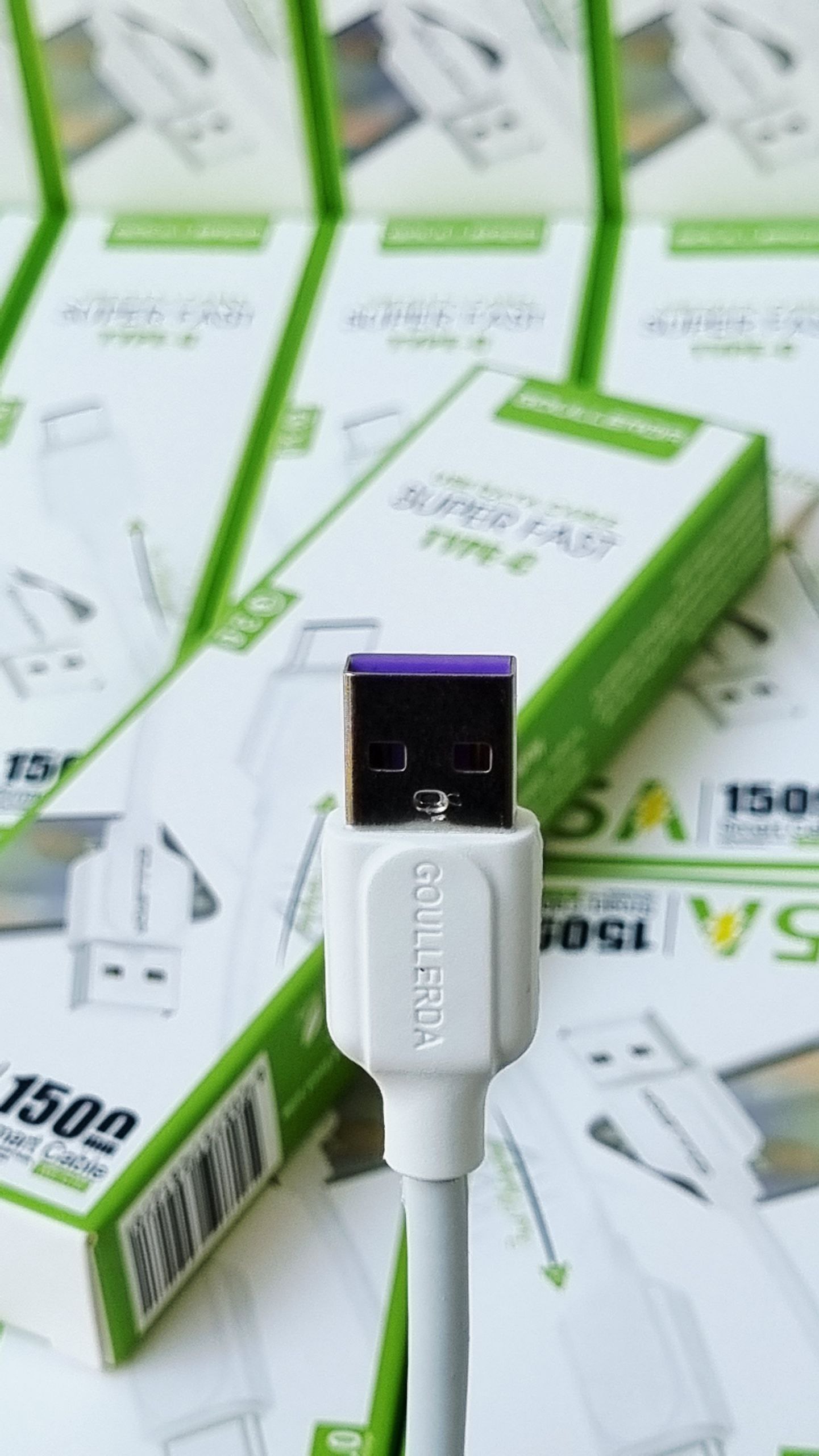 کابل شارژ تایپ سی 1.5m متری برند GOULLERDA مدل WE_C10