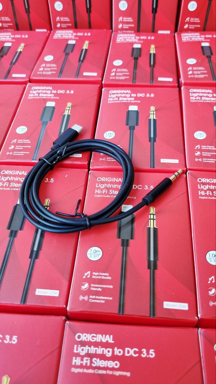 کابل Aux تایپ سی اورجینال پکدار مدل IZ-95