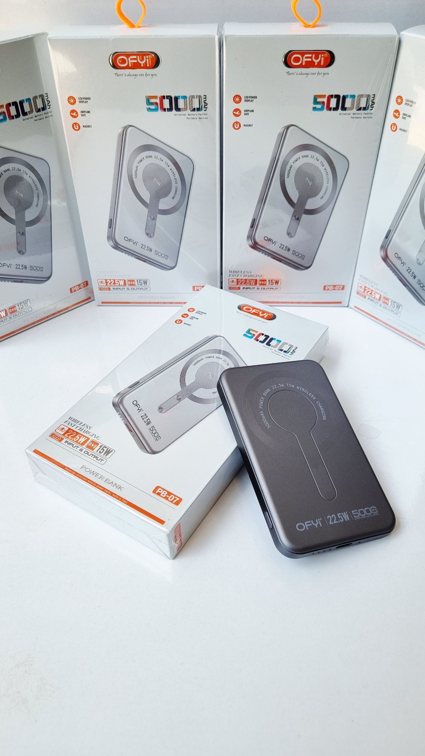 پاوربانک اورجینال برند  OFYI 5000 22.5W مدل PB07