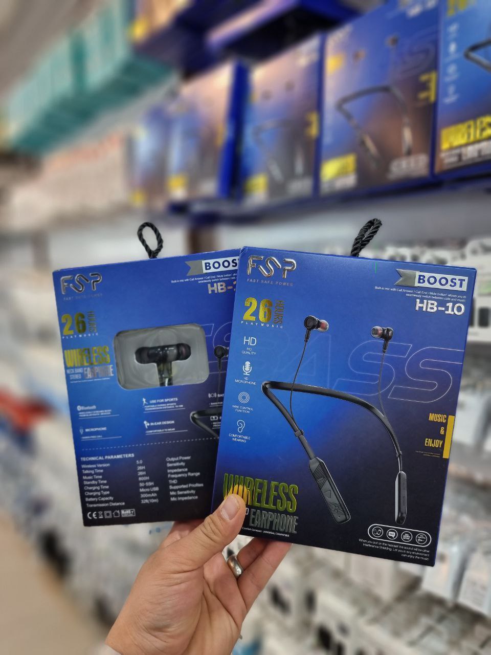 هندزفری گردنی بلوتوث FSP مدل HB_10