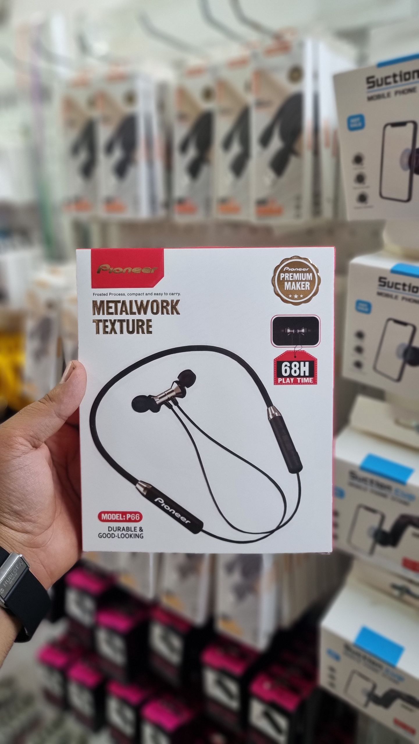 هندزفری گردنی بلوتوث PIONEER مدل P66