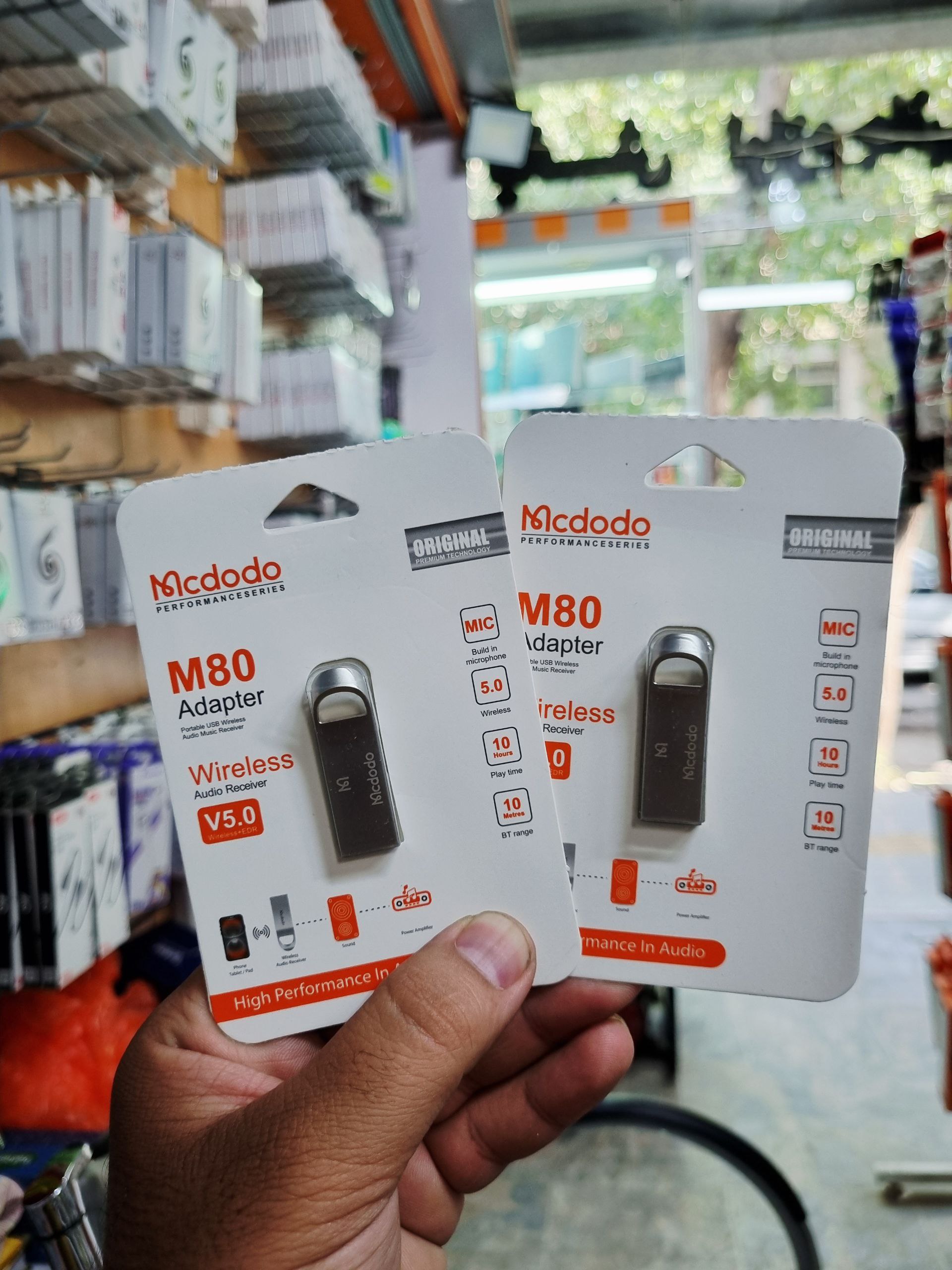 🔶️دانگل بلوتوث اورجینال شرکتی MCDODO M80