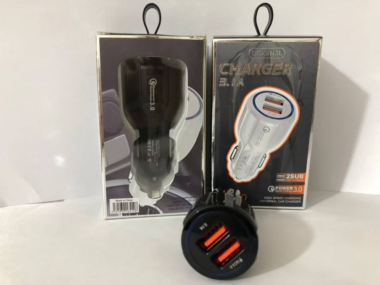 💥شارژرفندکی 💥۲پورت