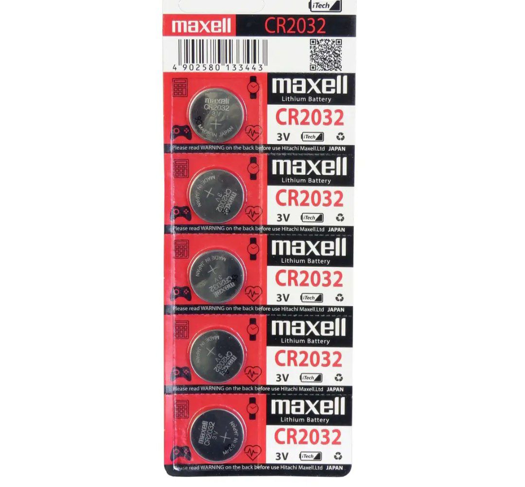 باتری  سکه‌ای  CR2032  Maxell