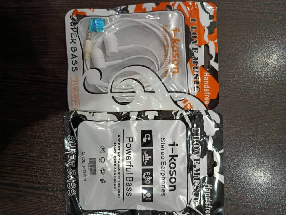 💥هندزفری سیمی 💥الجزیره 💥آیکاسون 💥سرژله ای 💥مایک دار 💥طول کابل: 🔝120cm 💥جک: 🔝3,5mm 💥باس عالی 💥کیفیت عالی