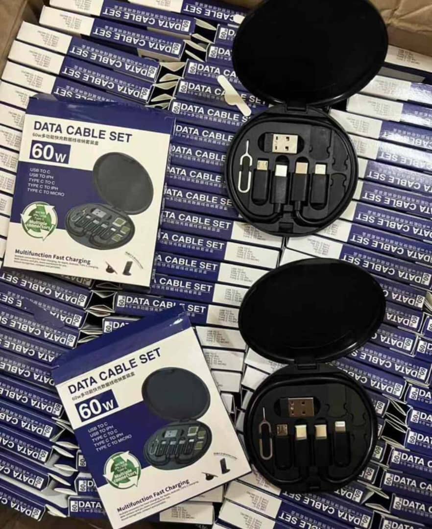 💥پک چندکاره 💥سوزن 💥TPC 💥آیفون 💥C,to,C 💥C,to,ios 💥C,to,micro 💥60W