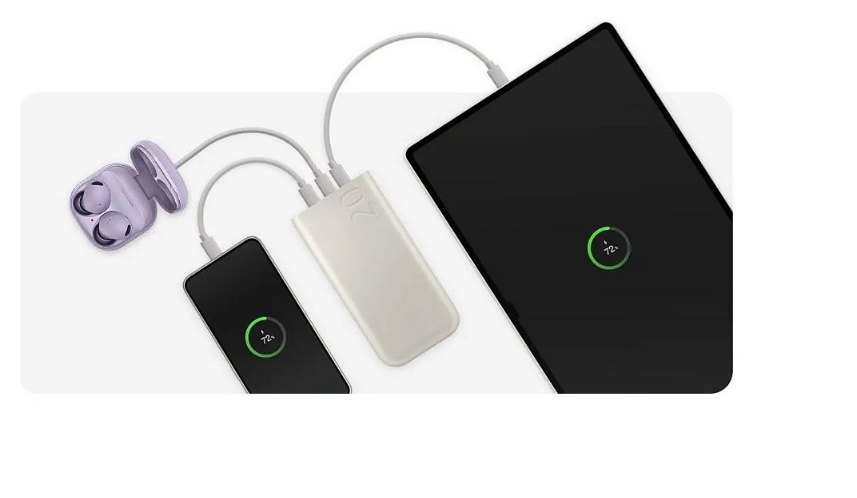 پاور بانک 45 وات سامسونگ مدل EB-P4520 ظرفیت 20000 میلی‌آمپر ساعت