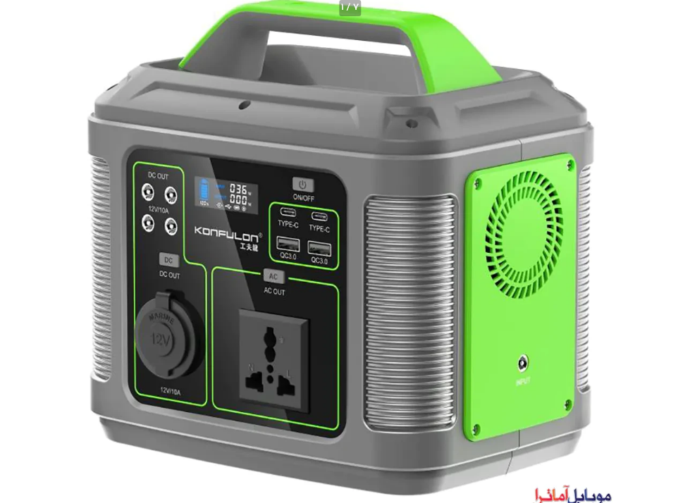 پاور استیشن کانفلون مدل CN04 ظرفیت ۳۰۰ وات با ۶۰۰۰۰ میلی آمپر