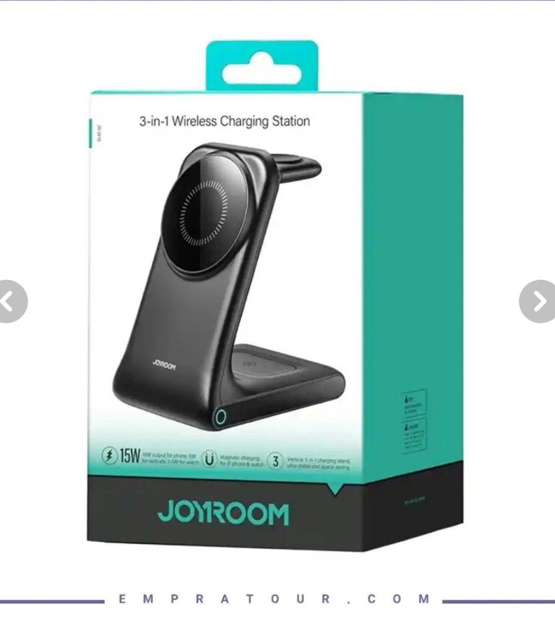 شارژر وایرلس جوی روم مدل JOYROOM JR-W15