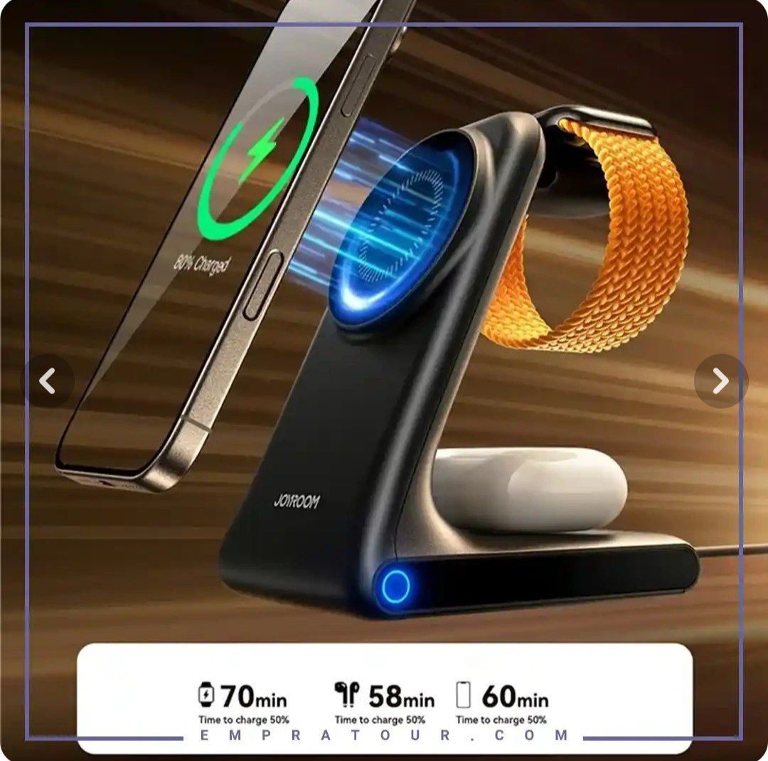 شارژر وایرلس جوی روم مدل JOYROOM JR-W15