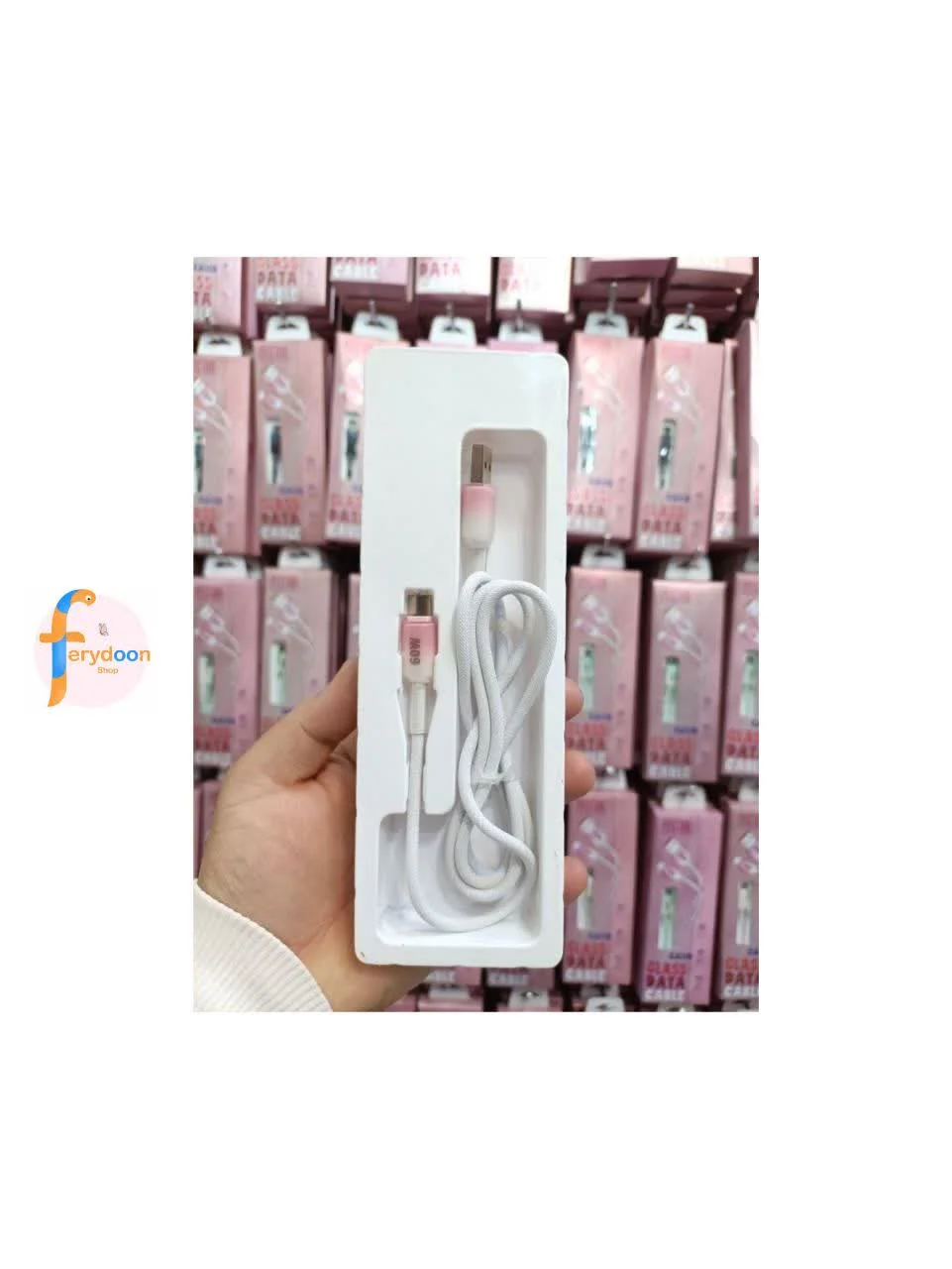 کابل شارژ تایپ سی پکتور PECTOR 60W مدل PX-170
