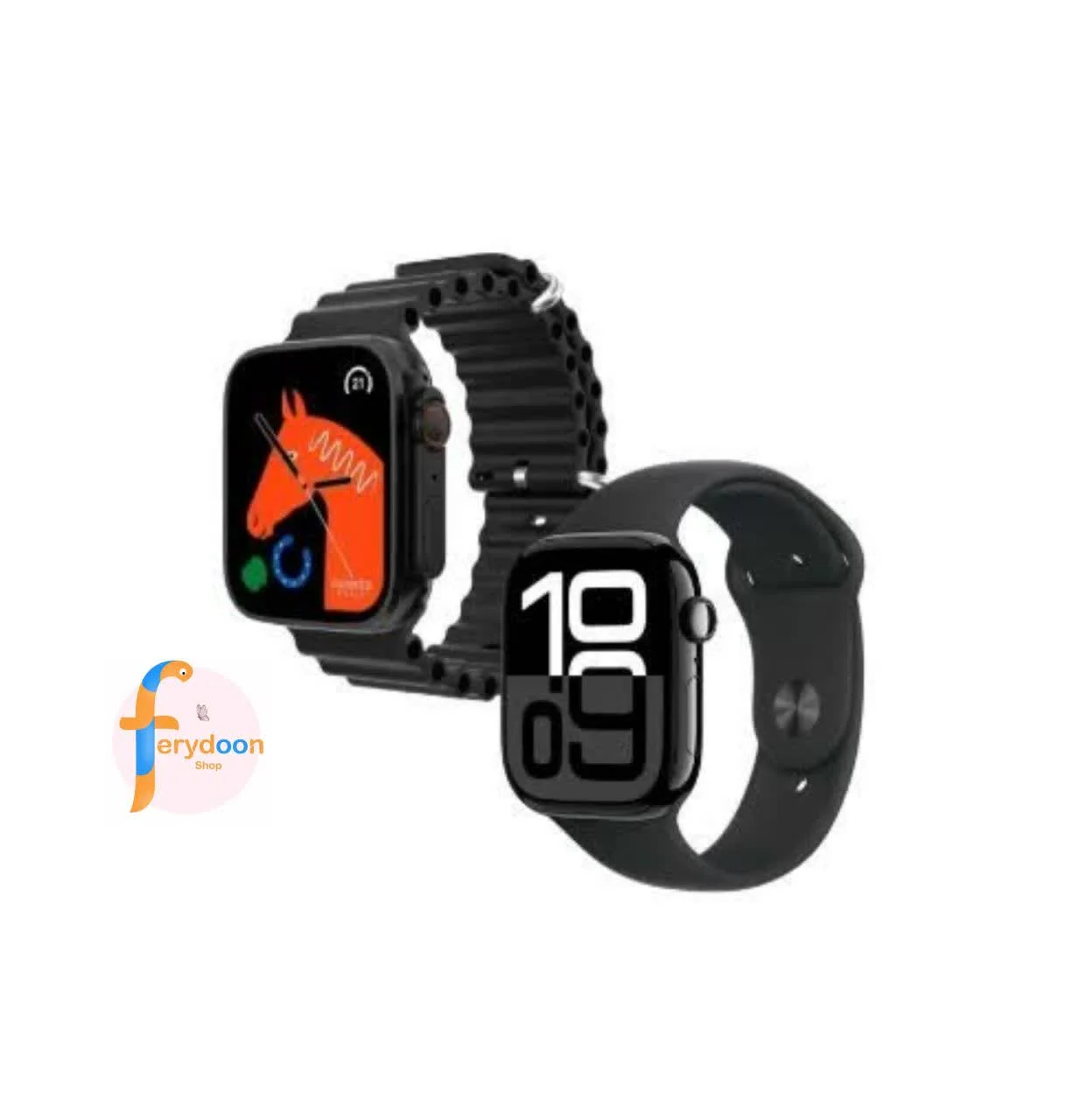 ساعت هوشمند طرح اپل واچ KW36 MAX با ۷ بند متنوع