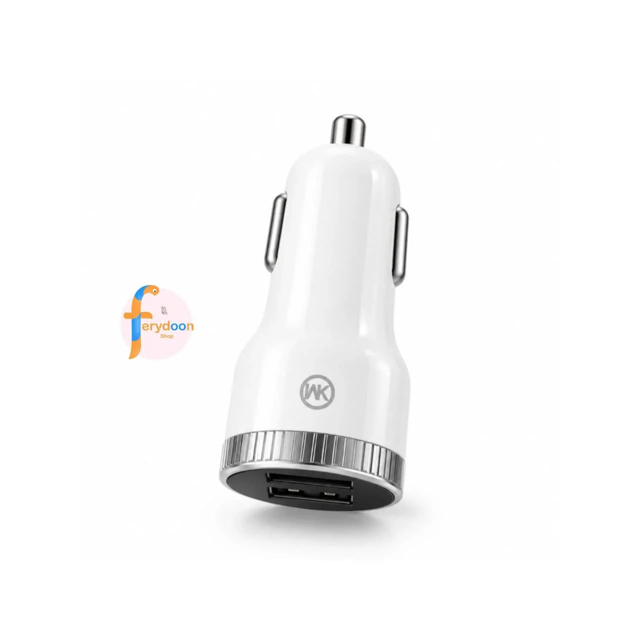 شارژر فندکی خودرو دبلیو کی دیزاین (WK Design USB Car Charger)